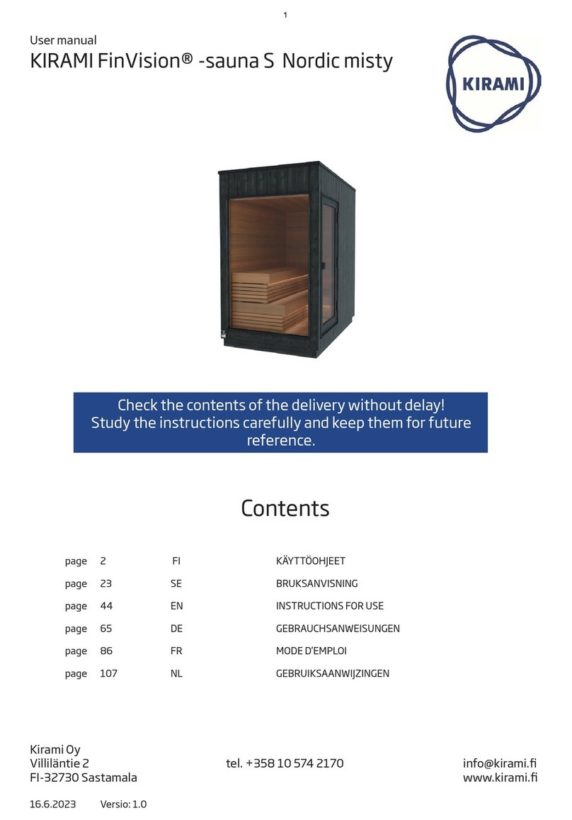 KIRAMI FinVision S Nordic misty User manual