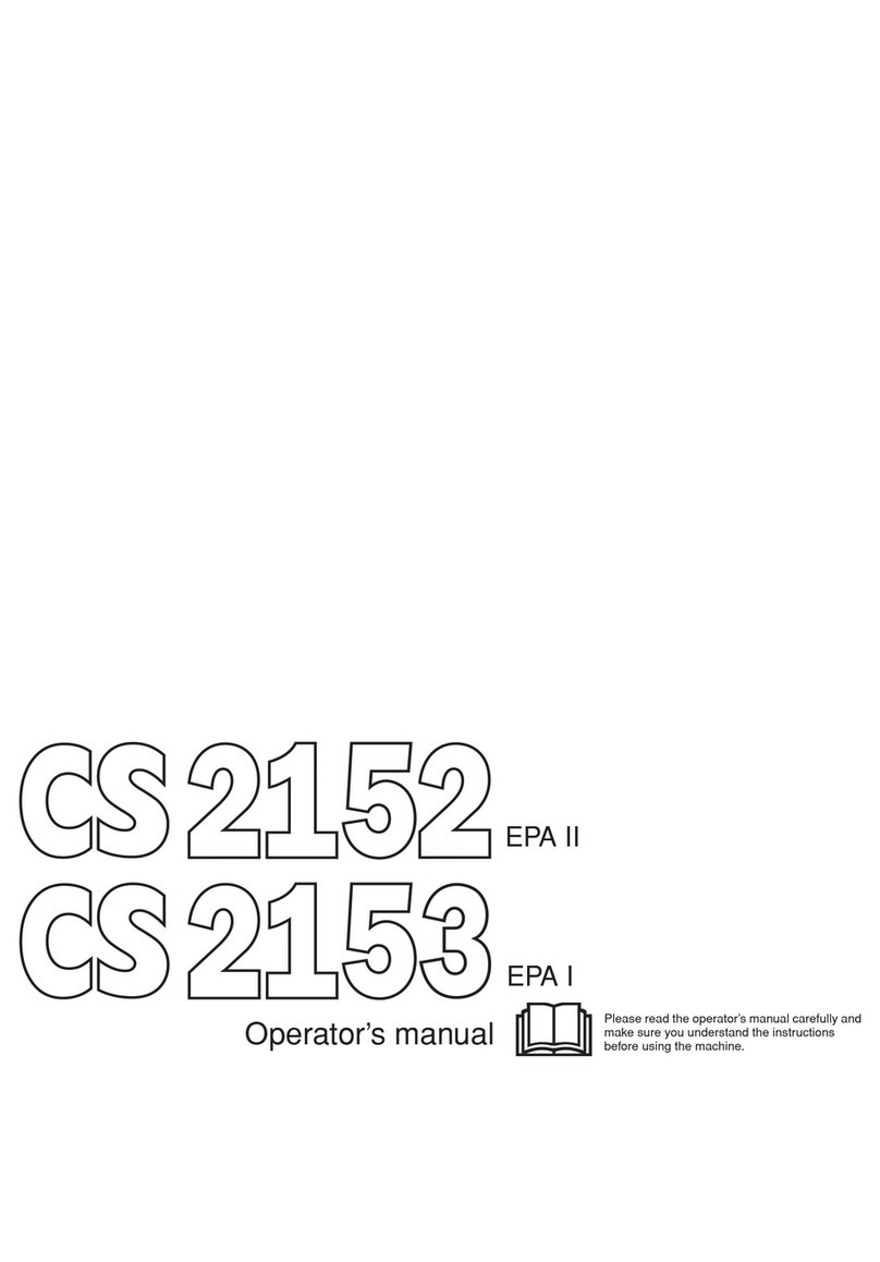 Jonsered CS 2152 EPA II User manual