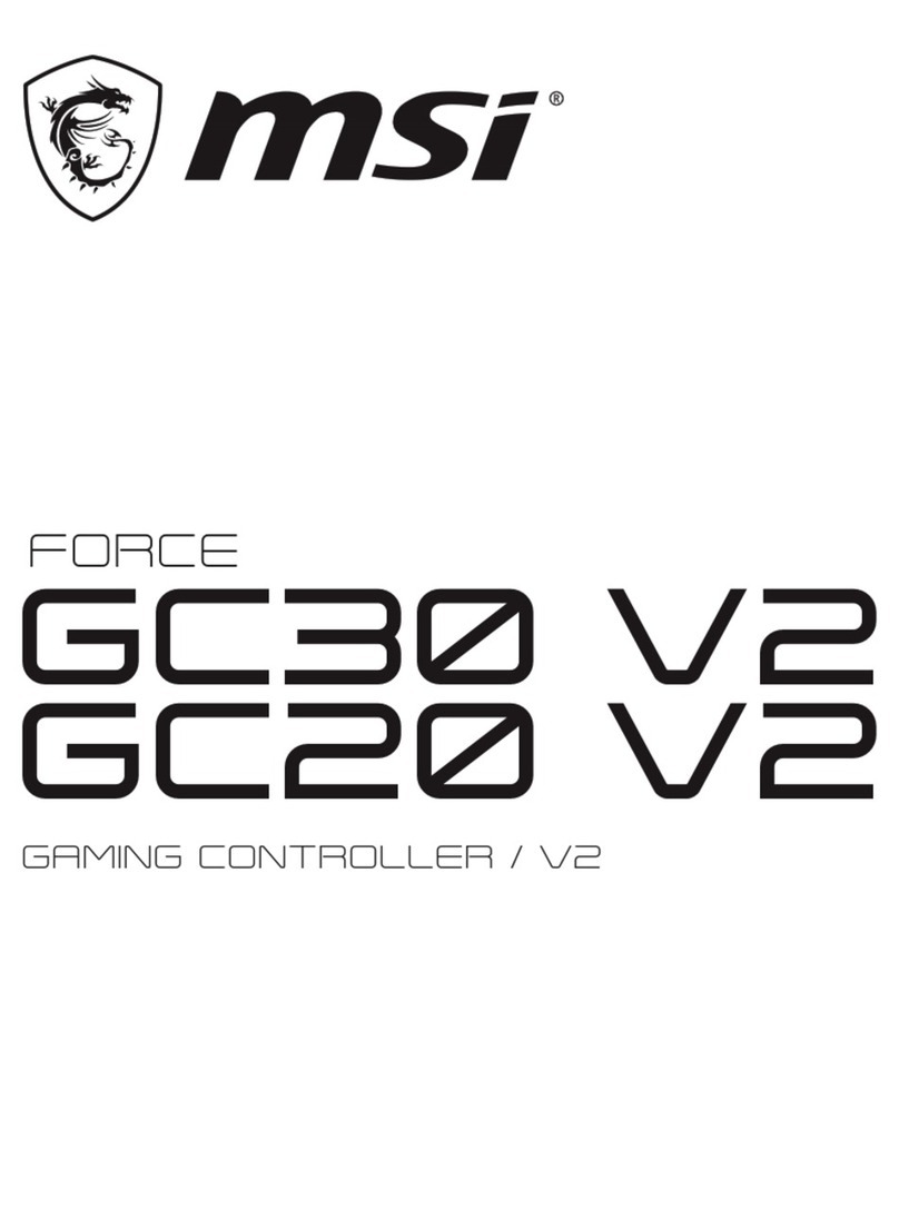 MSI FORCE GC30 V2 manual
