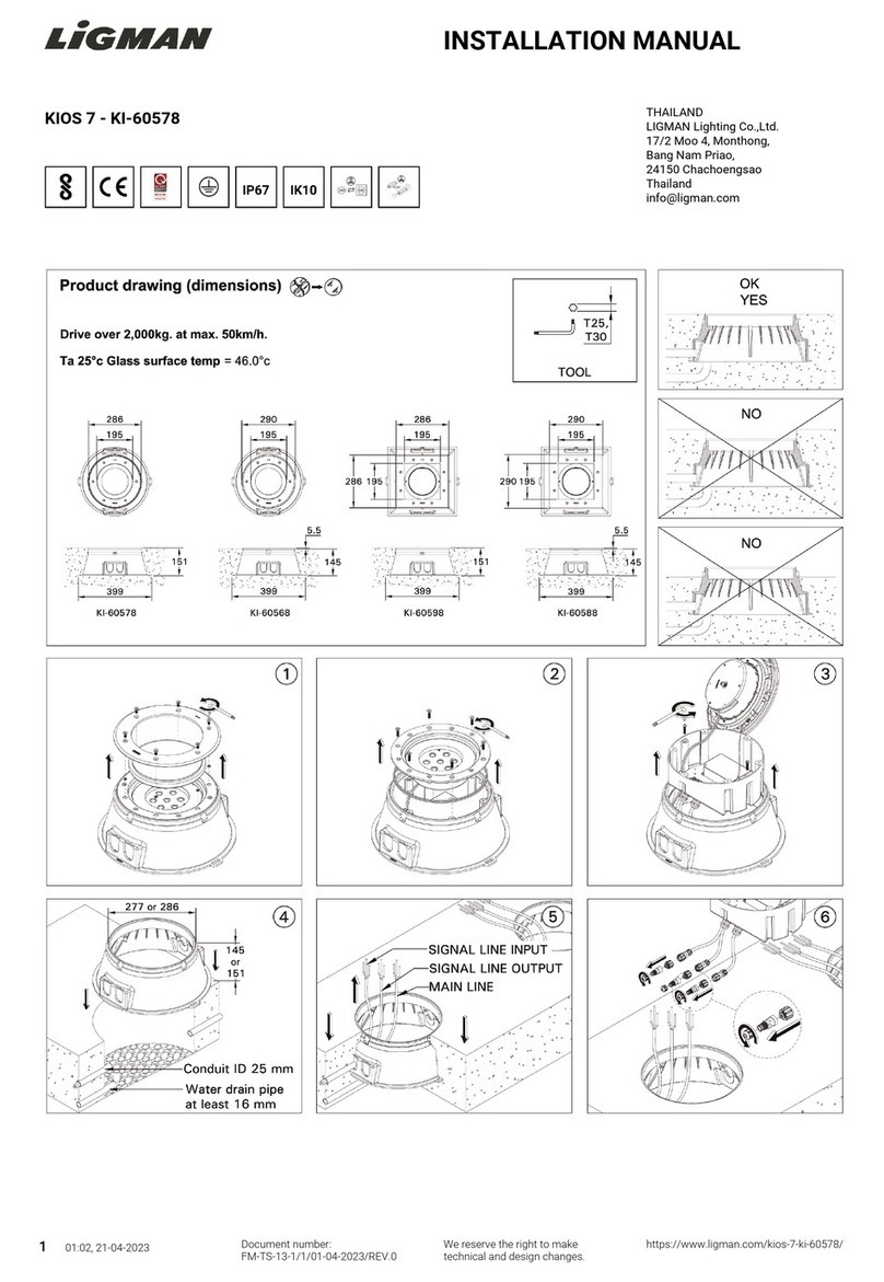 LIGMAN KIOS 7 User manual