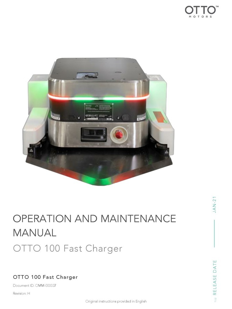 Otto 100 Operation and maintenance manual