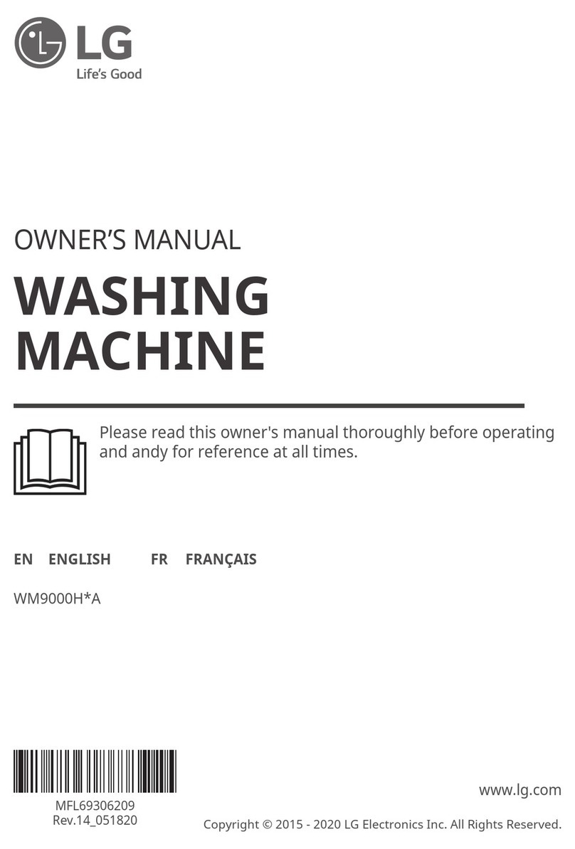 LG WM9000H A Series owner's manual