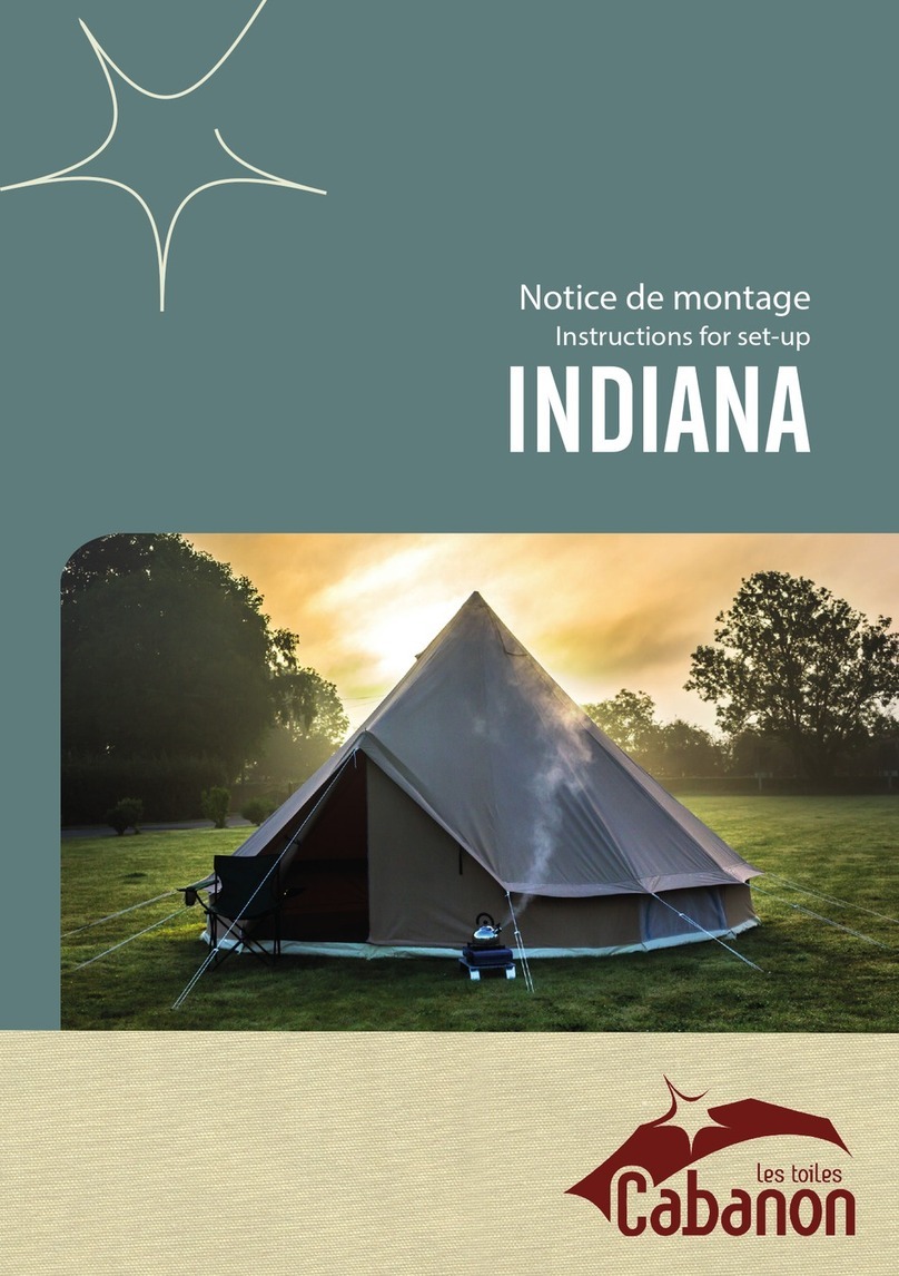 Cabanon INDIANA Instructions for setup Cabanon INDIANA Instructions for setup