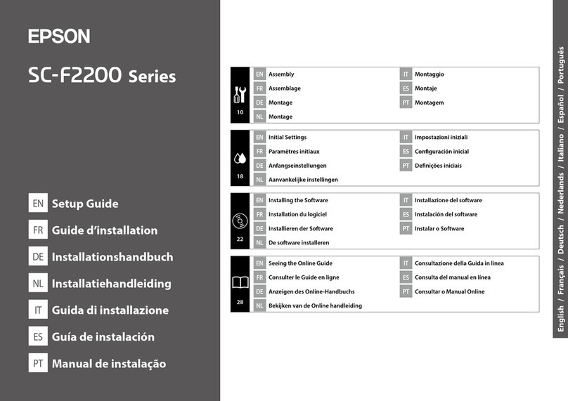 Epson SC-F2200 Series User manual