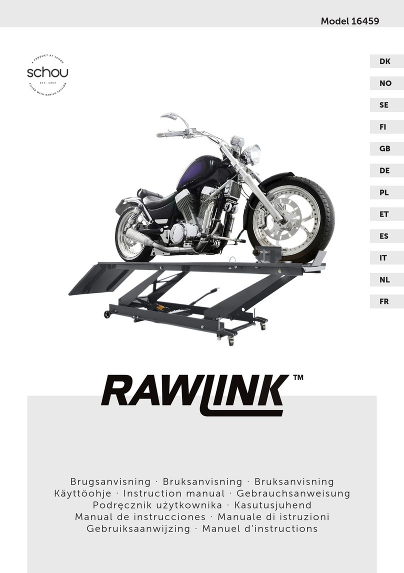 Schou RAWLINK 16459 instruction manual