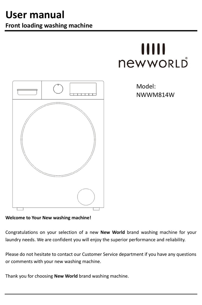 New World NWWM814W user manual