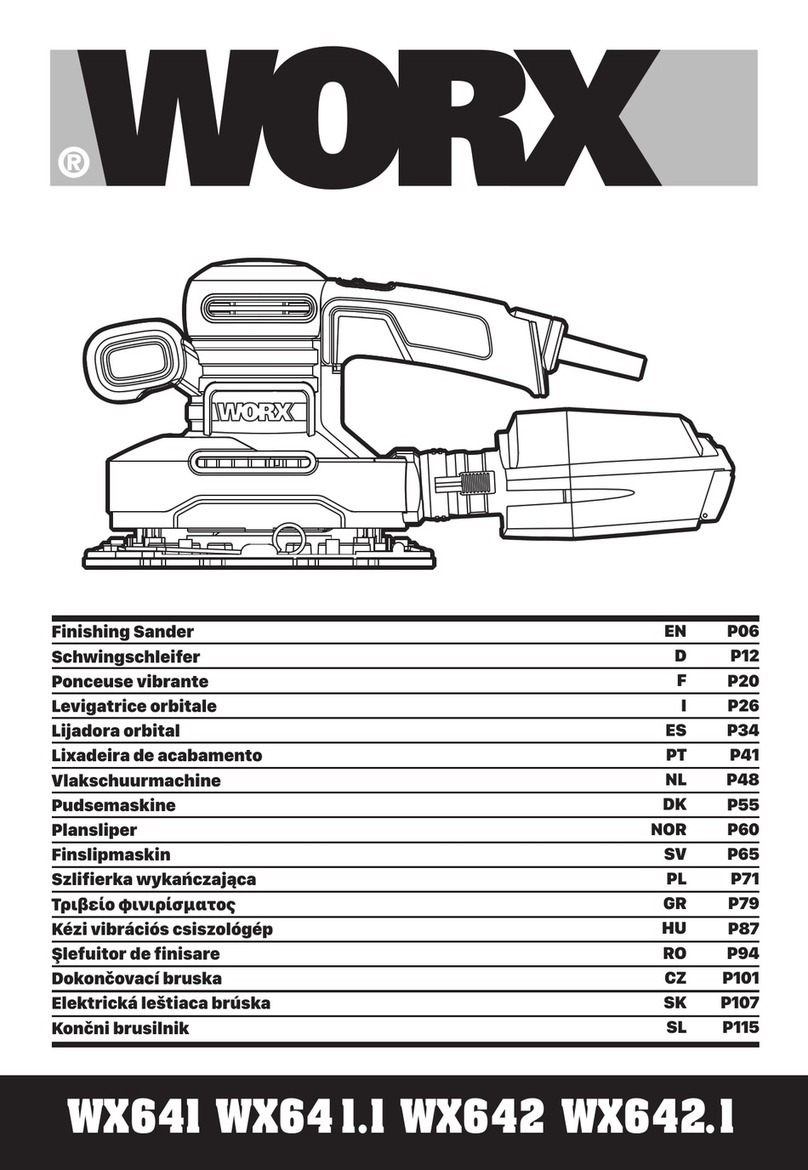 Worx WX641 User manual