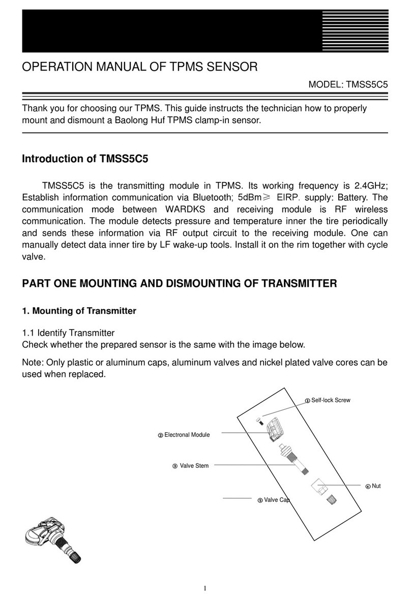 Baolong TMSS5C5 Operation manual