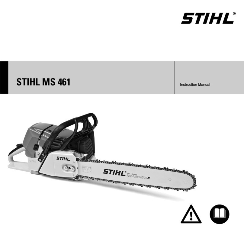Stihl MS 461 instruction manual