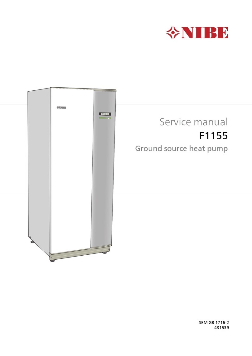 Nibe F1155 Series Service manual