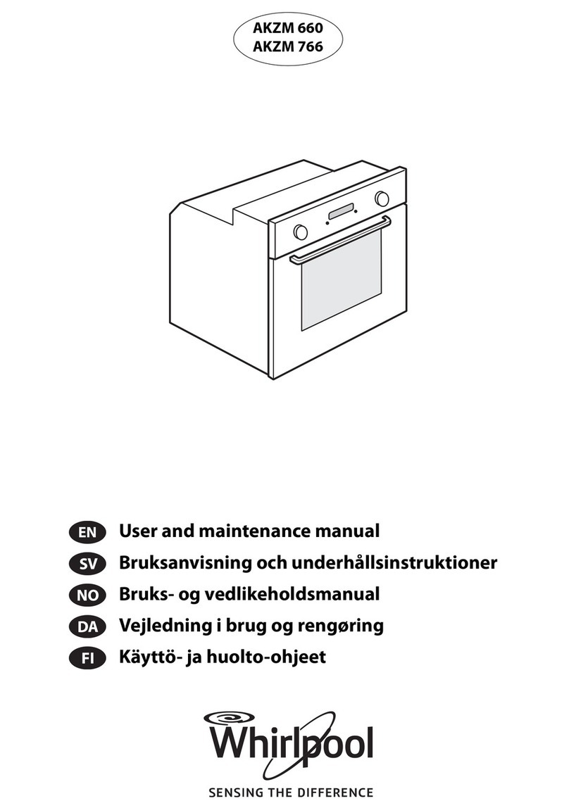 Whirlpool AKZM 660 User and maintenance manual