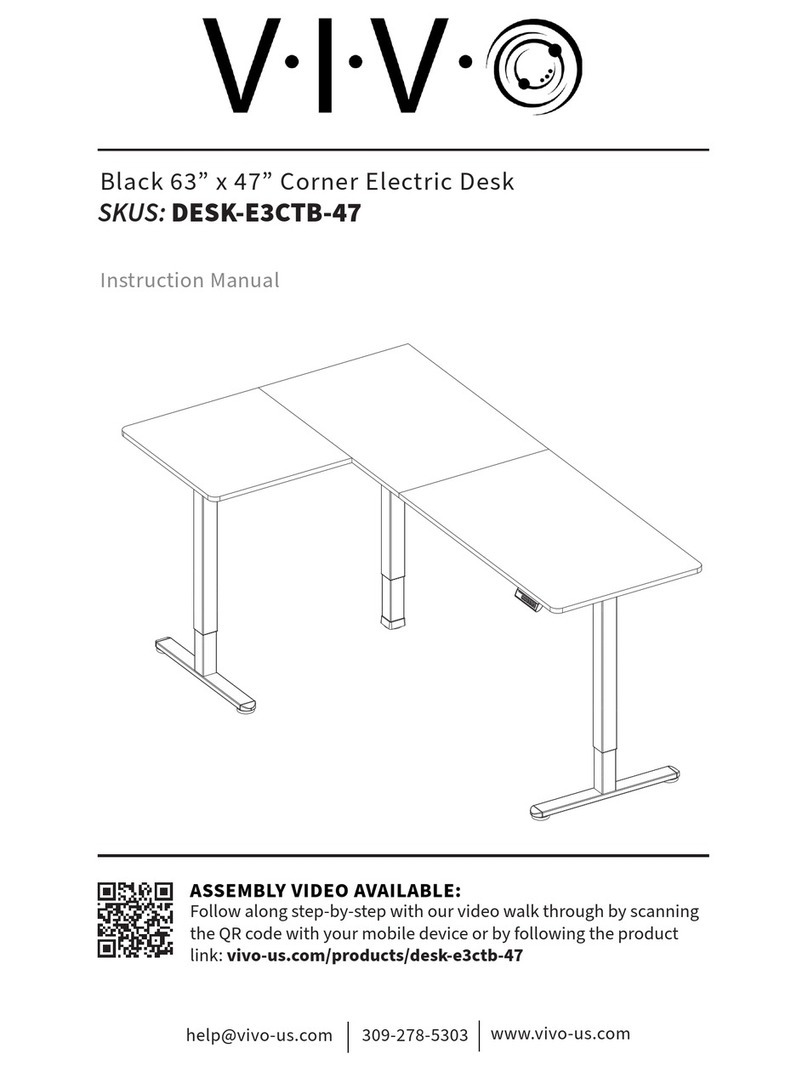Vivo DESK-E3CTB-47 instruction manual Vivo DESK-E3CTB-47 instruction manual