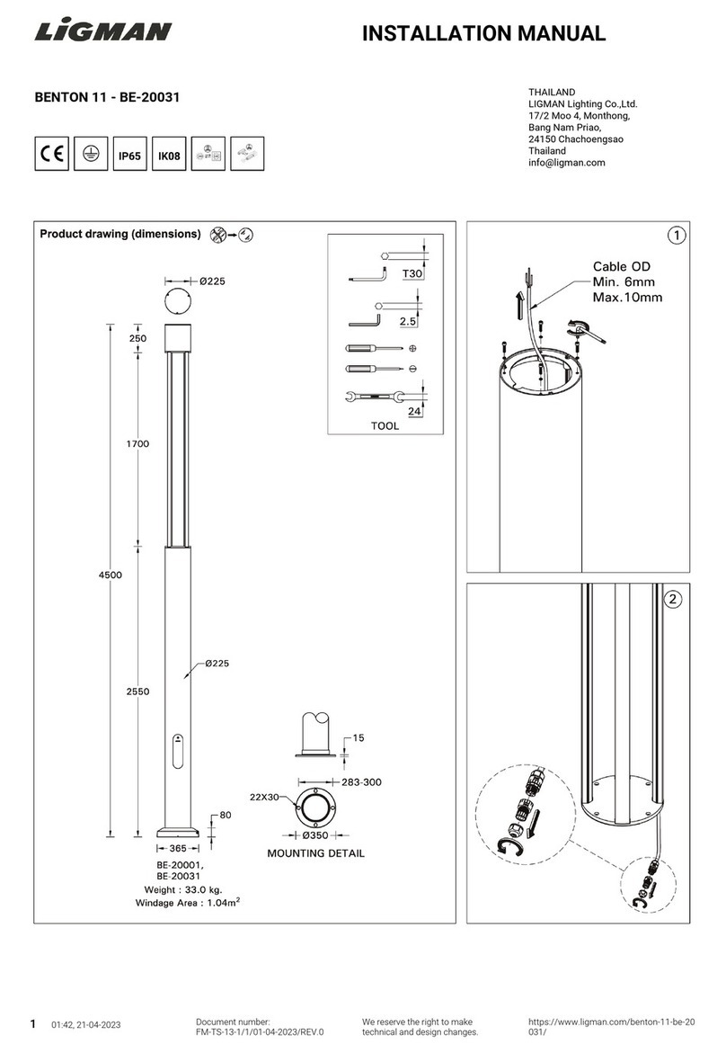 LIGMAN BENTON 11 User manual