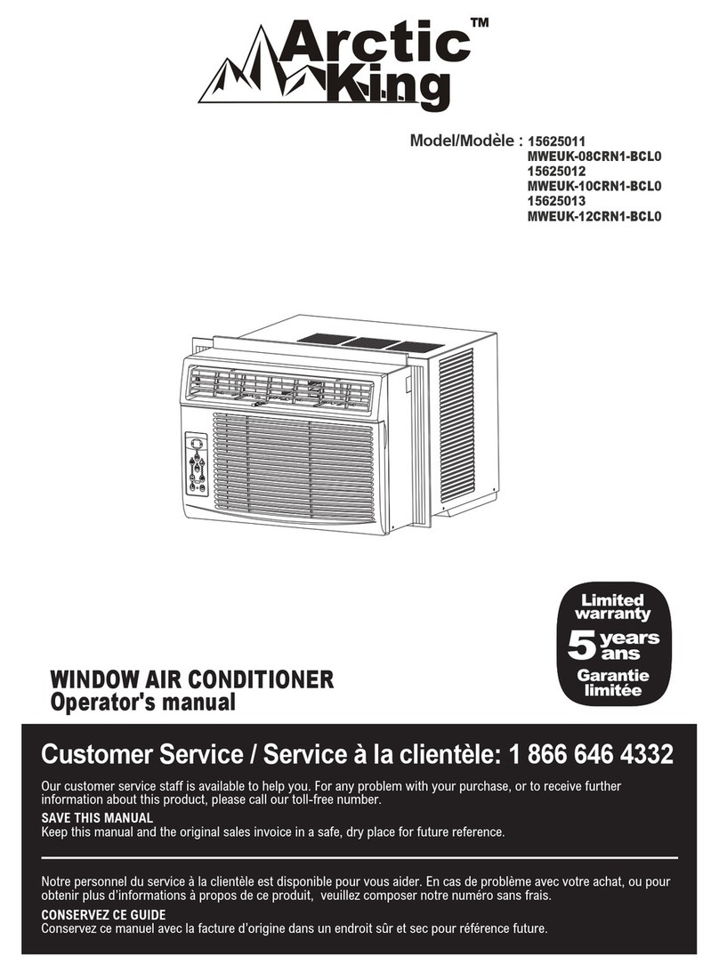 Arctic King MWEUK-08CRN1-BCL0 User manual