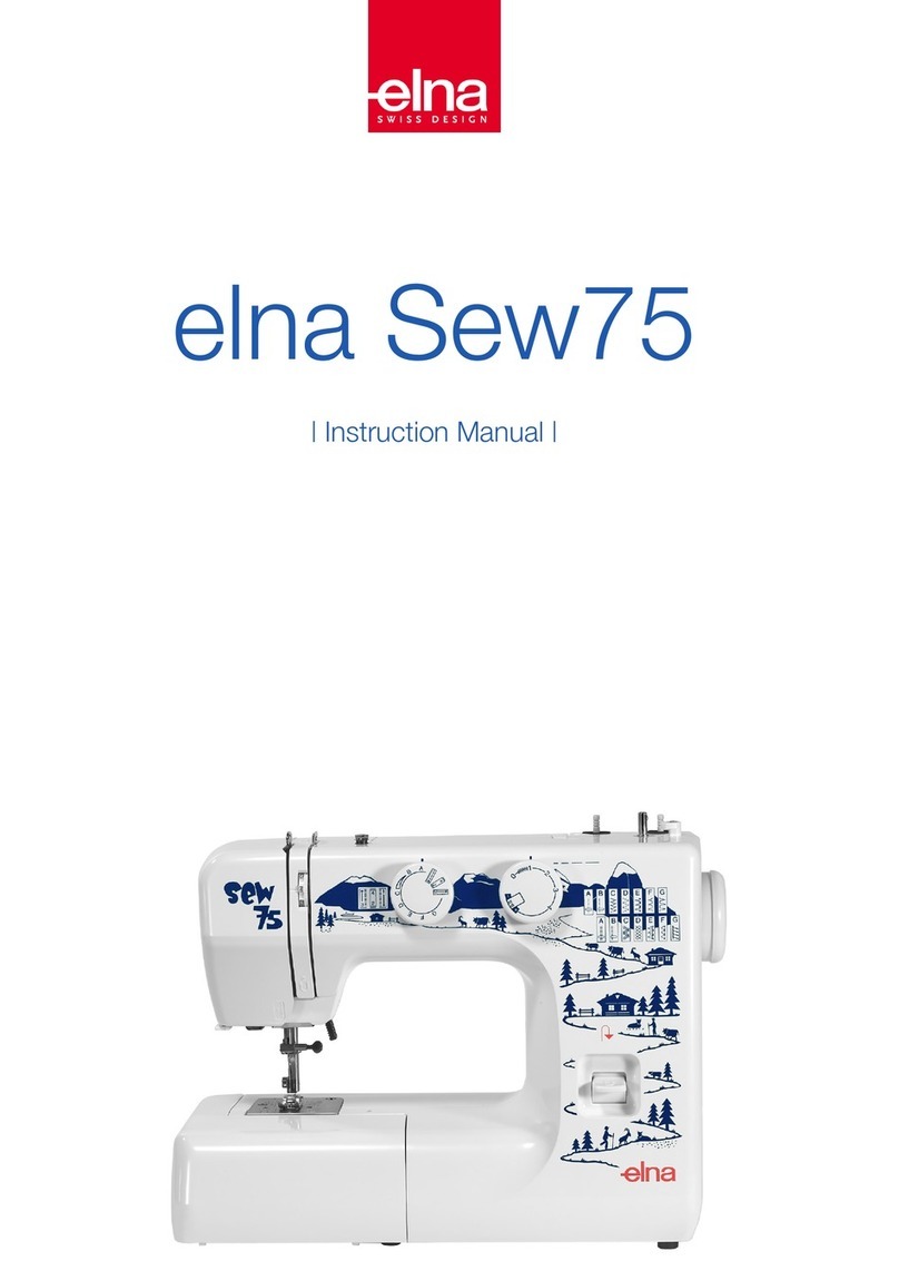 ELNA Sew75 instruction manual