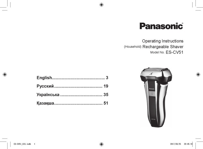 Panasonic ES-CV51 User manual