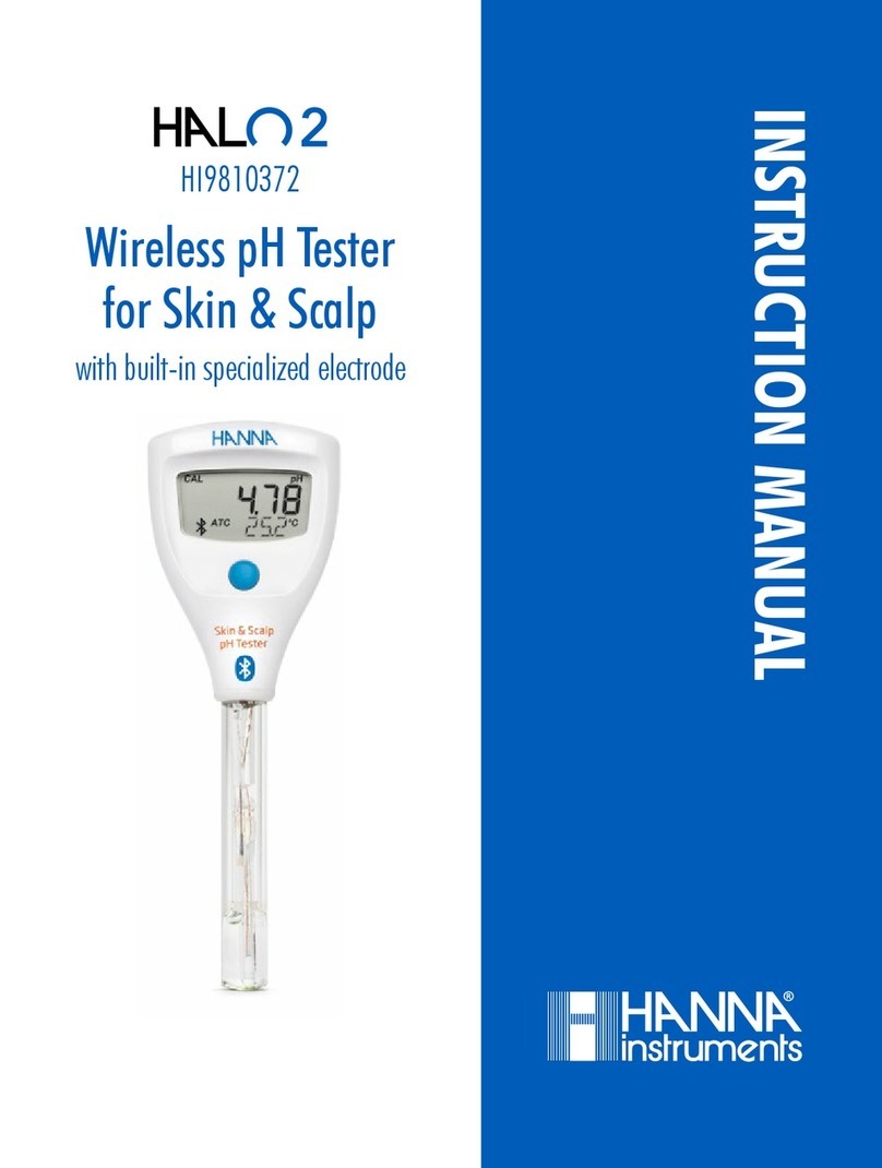 Hanna Instruments HI9810372 instruction manual