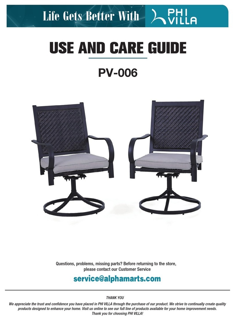 PHI VILLA PV-006 User manual