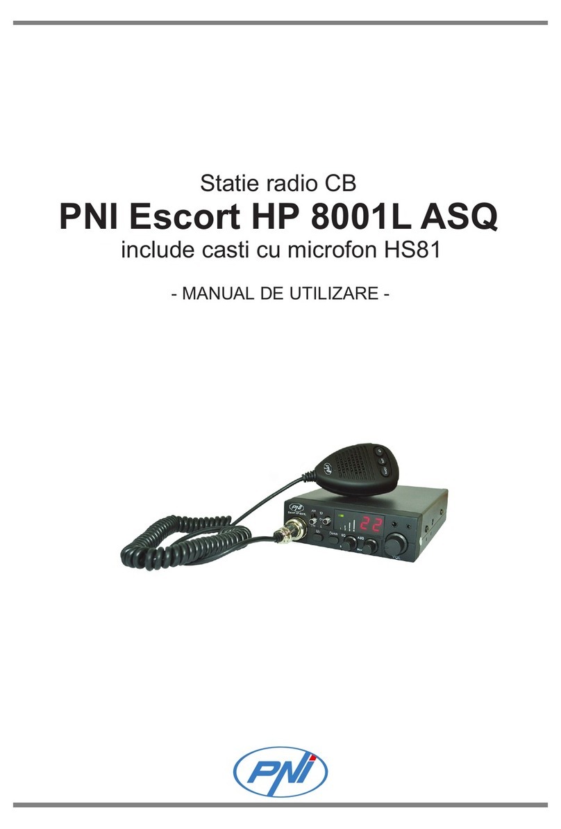 PNI Escort HP 8001L ASQ user manual