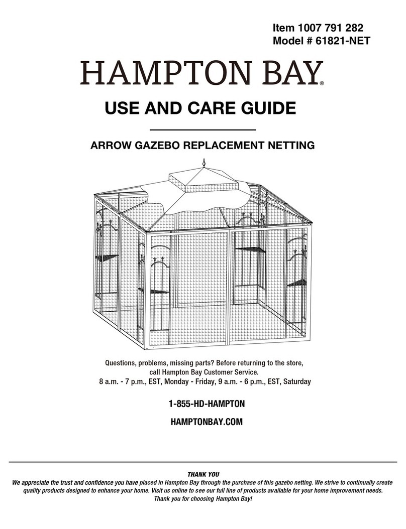 HAMPTON BAY ARROW 61821-NET User manual