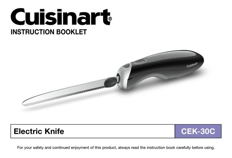 Cuisinart CEK-30C Instruction booklet