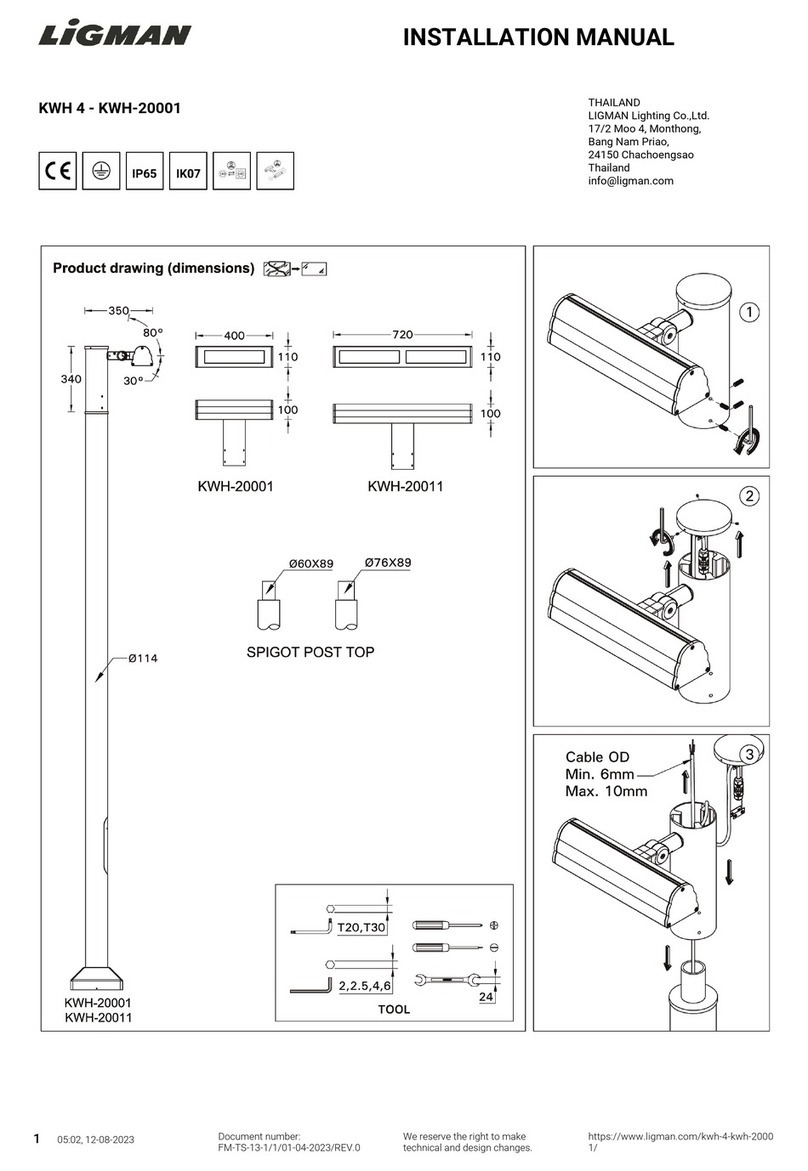LIGMAN KWH 4 User manual