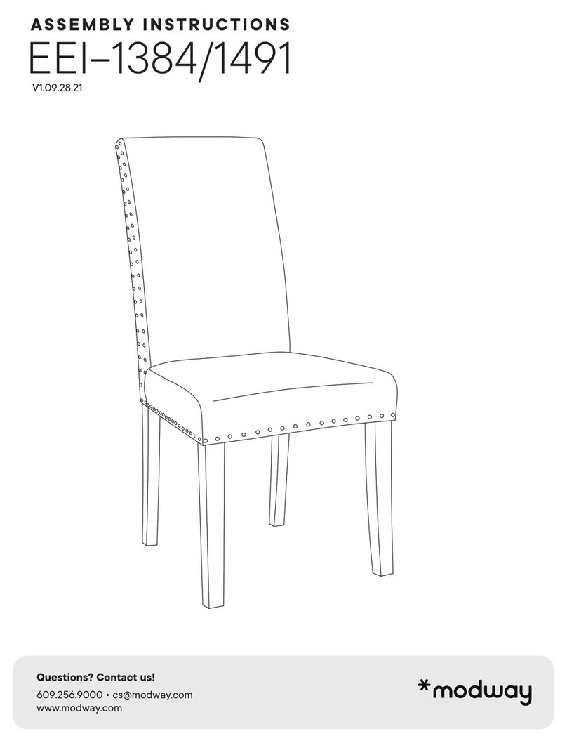 modway EEI-1384 Assembly instructions