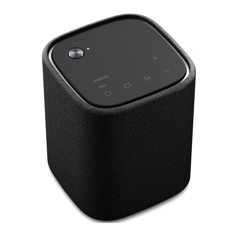 Yamaha TRUE X SPEAKER 1A quick start guide