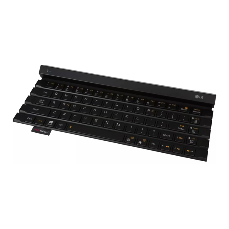 LG Rolly Keyboard 2 KBB-710 User manual