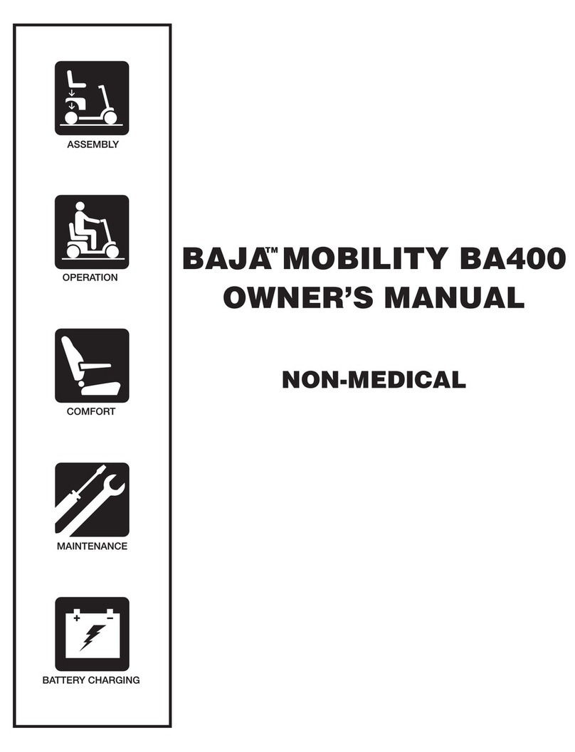 Baja BA400 owner's manual