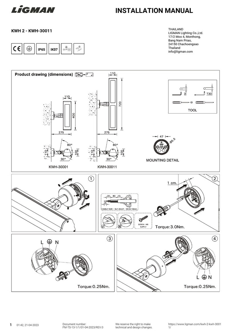 LIGMAN KWH 2 User manual