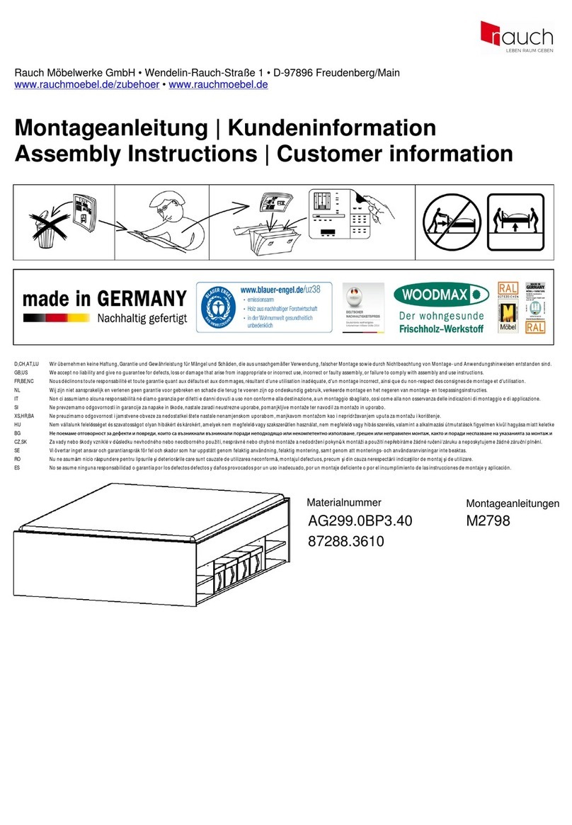 Rauch M2798 User manual