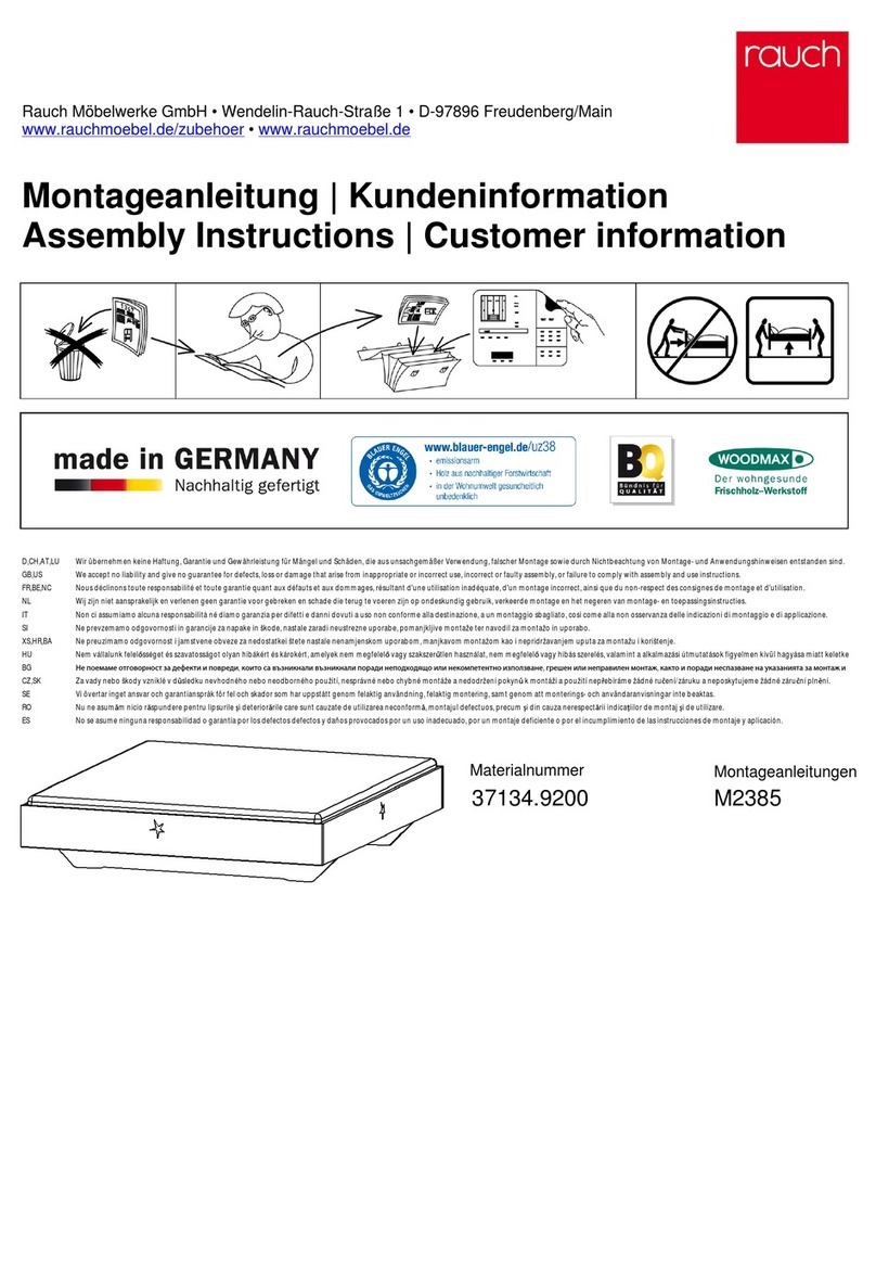 Rauch M2385 User manual