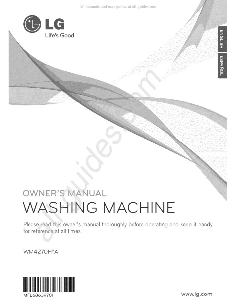 LG WM4270H owner's manual