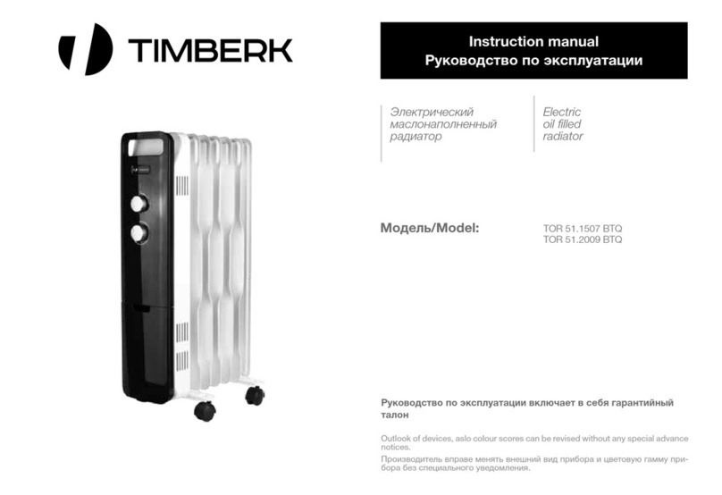 Timberk TOR 51.1507 BTQ User manual