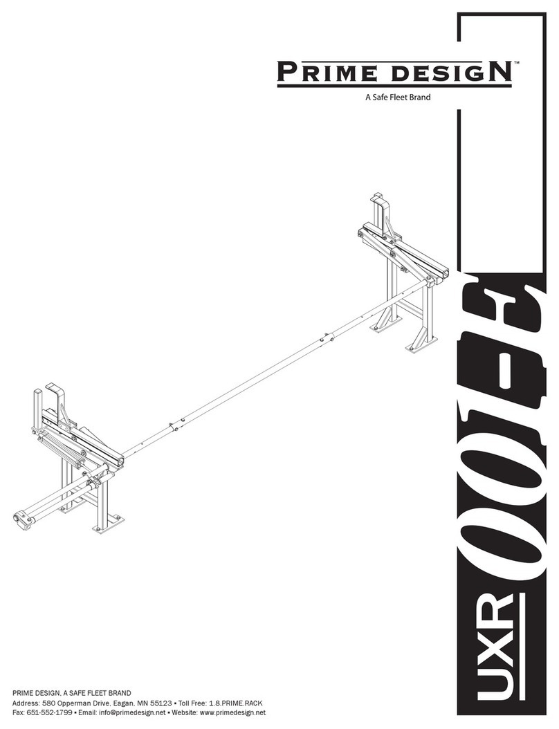 Safe Fleet PRIME DESIGN UXR-001-E User manual Safe Fleet PRIME DESIGN UXR-001-E User manual