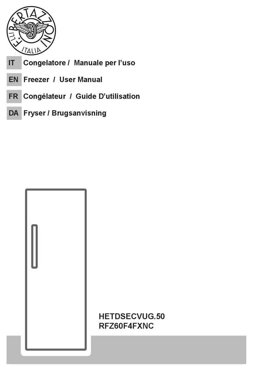 Bertazzoni HETDSECVUG.50 user manual