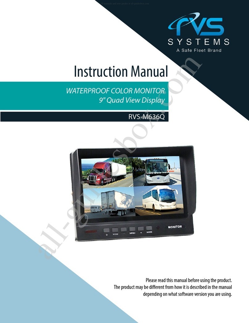 Safe Fleet rvs systems RVS-M636Q User manual Safe Fleet rvs systems RVS-M636Q User manual