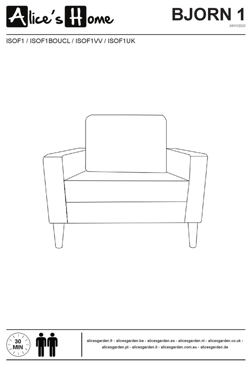 Alice's Home ISOF1BOUCL User manual
