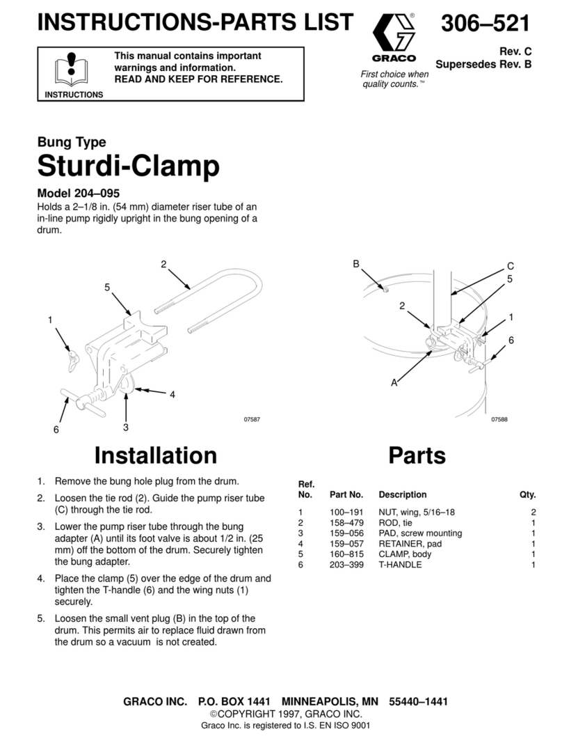 Graco 204-095 Operation manual