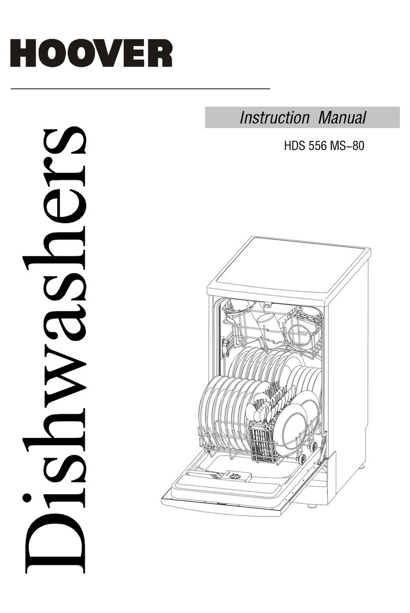Hoover HDS 556 MS-80 User manual