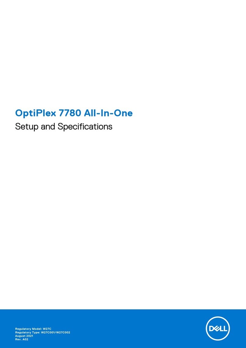 Dell W27C Operation and maintenance manual