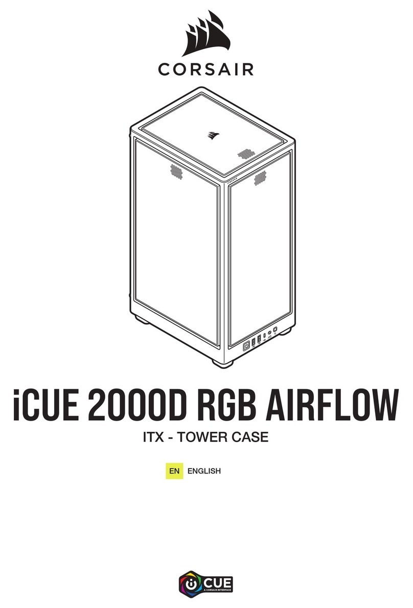 Corsair iCUE 2000D RGB AIRFLOW manual