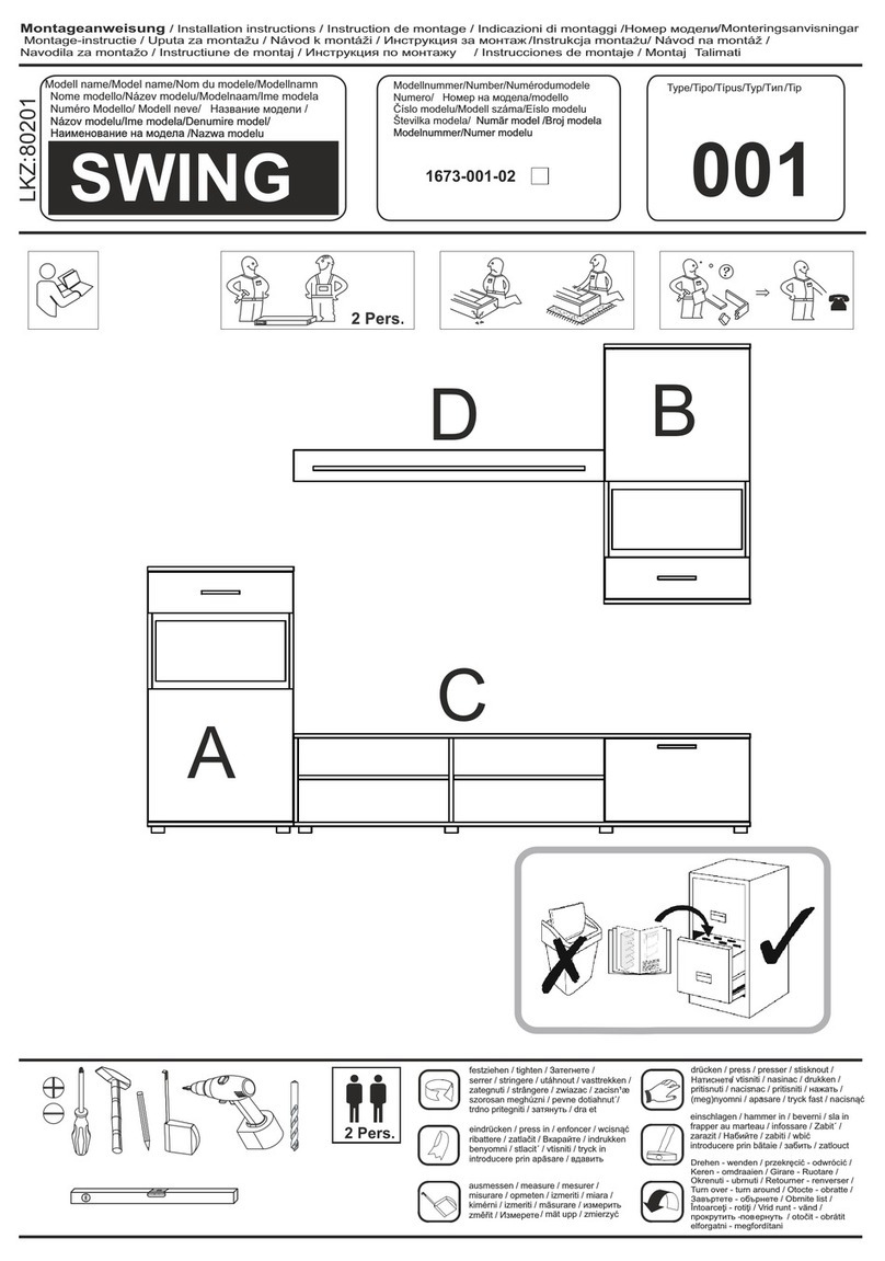 Trendteam SWING 1673-001-02 User manual Trendteam SWING 1673-001-02 User manual