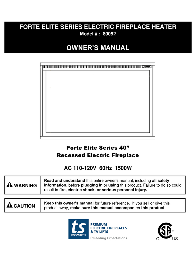 Touchstone Forte Elite Series User manual
