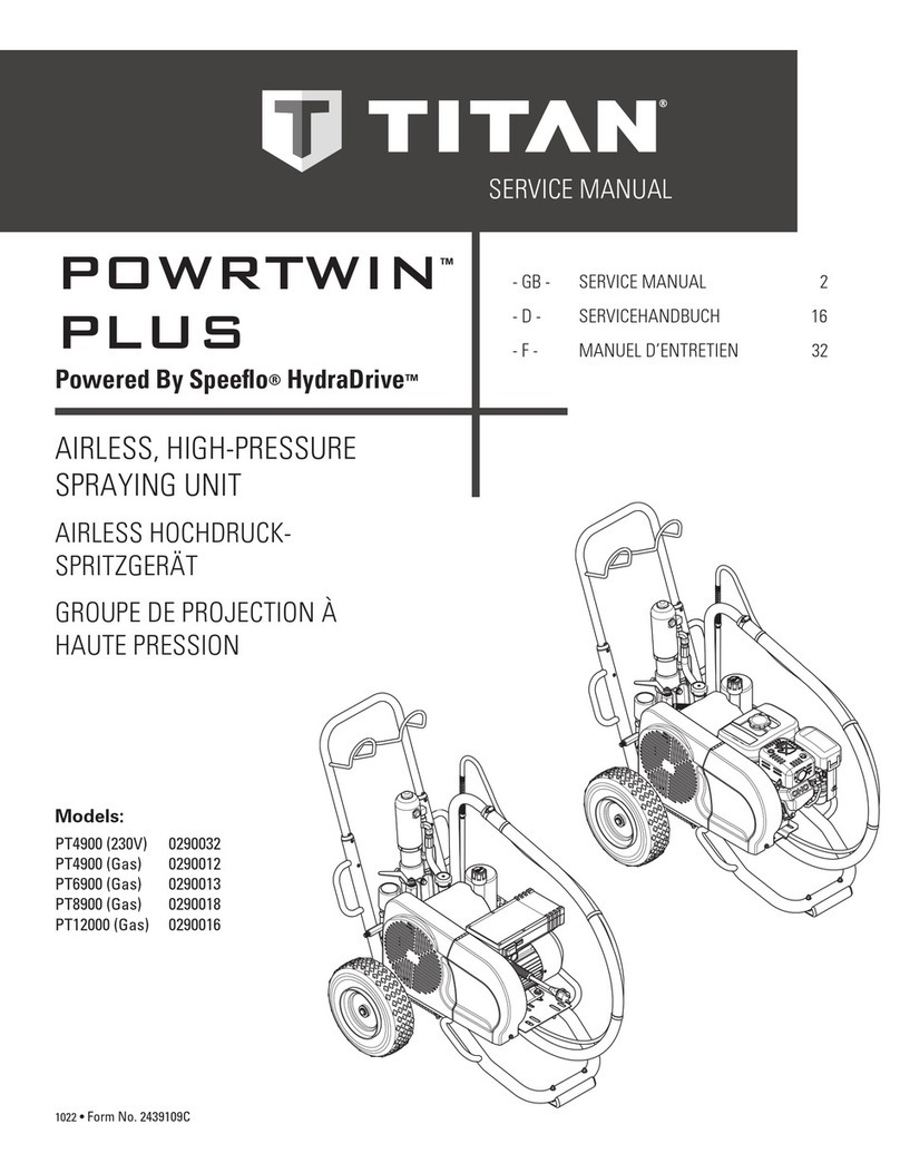Titan PowrTwin Plus PT8900 User manual