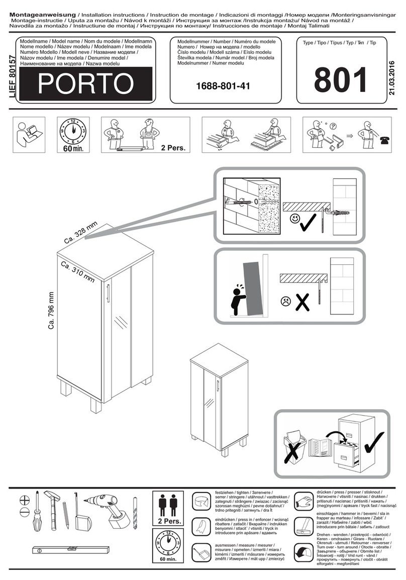 Trendteam PORTO 1688-801-41 User manual Trendteam PORTO 1688-801-41 User manual