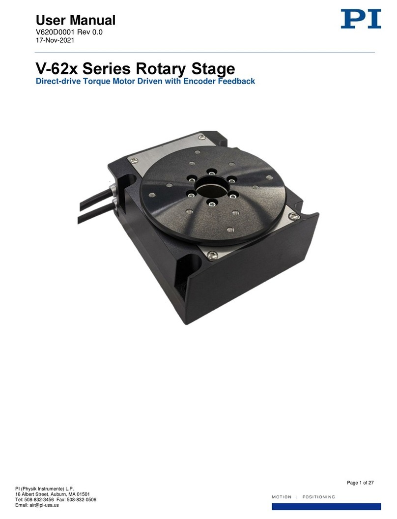 PI V62 Series user manual
