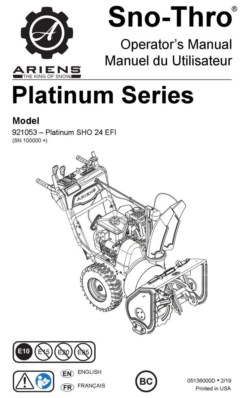 Ariens 921053 Operator's manual