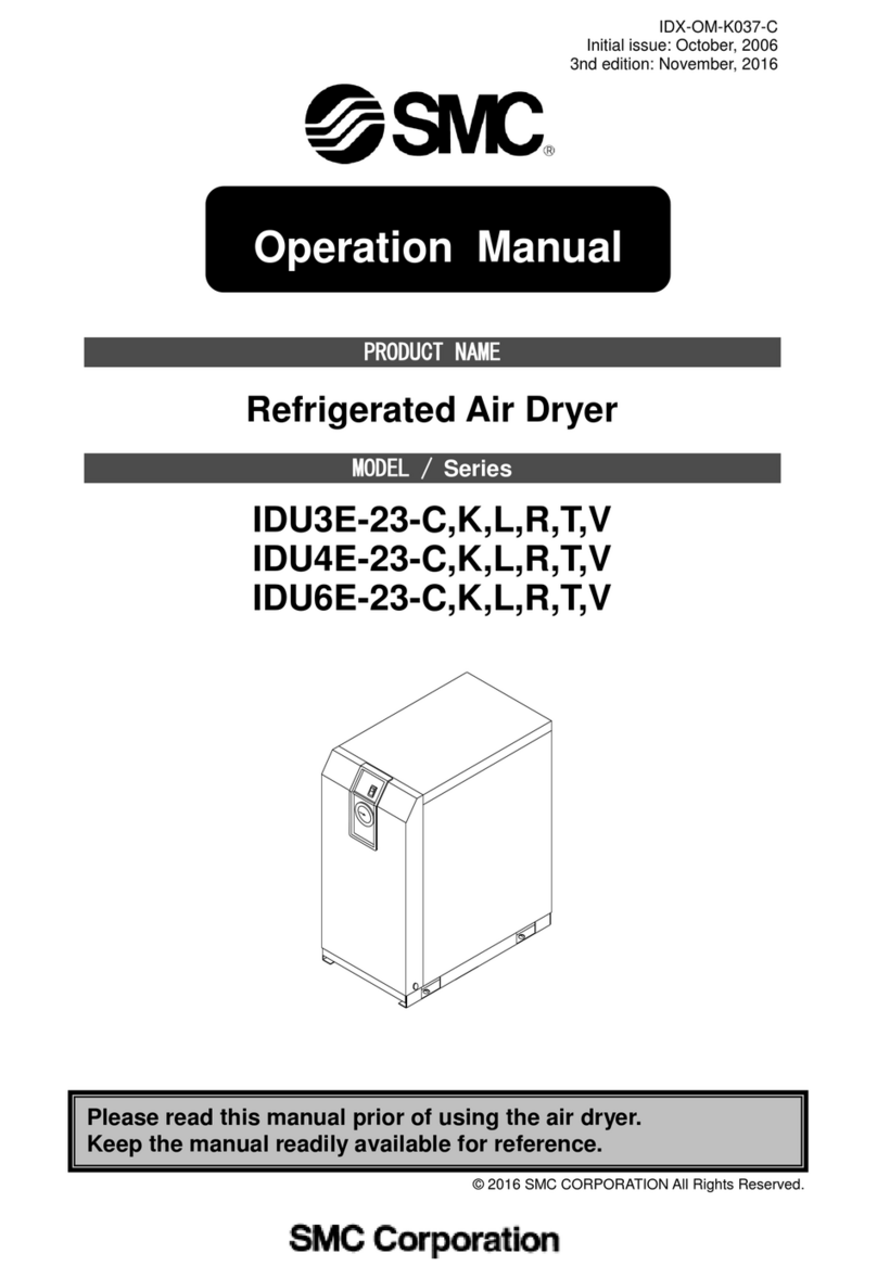 SMC Networks IDU3E-23-C Operation manual